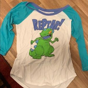 Nickelodeon reptar shirt